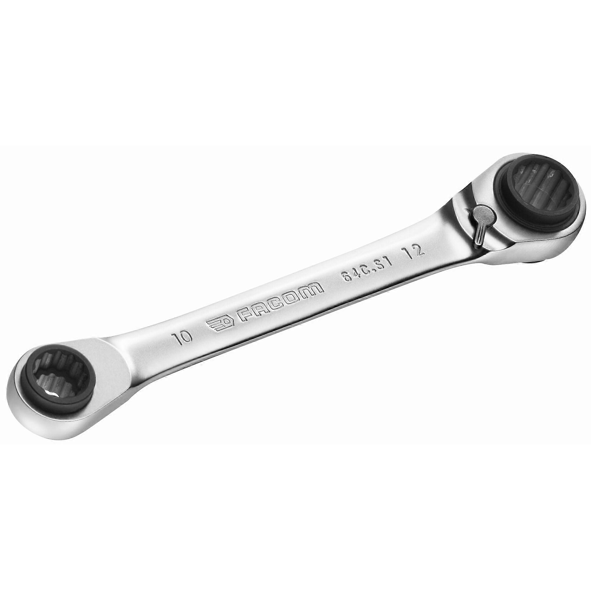 64 °C.s1 4 in 1 Ratchet Wrench for 8mm, 10mm, 12mm, 13mm Sizes - Adjustable Torque Tool