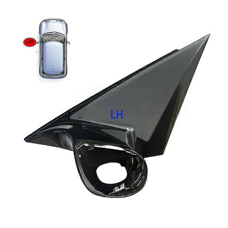 Applies to Black front window triangular trim panel mirror decorative cover panel For Mercedes-Benz W213 E Class 2016-2021