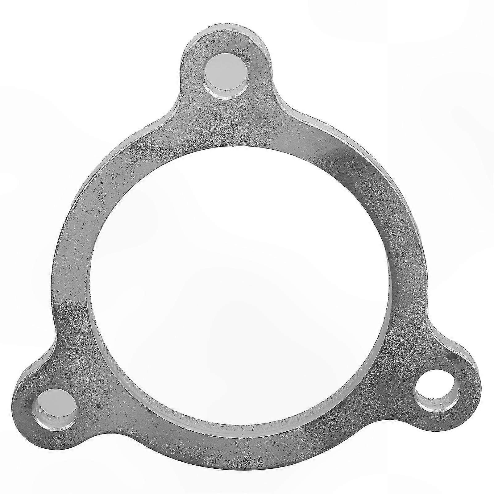 0.4in Thick Stainless Steel Turbo Flange with M10 Mounting Hole for Automotive Performance Applications