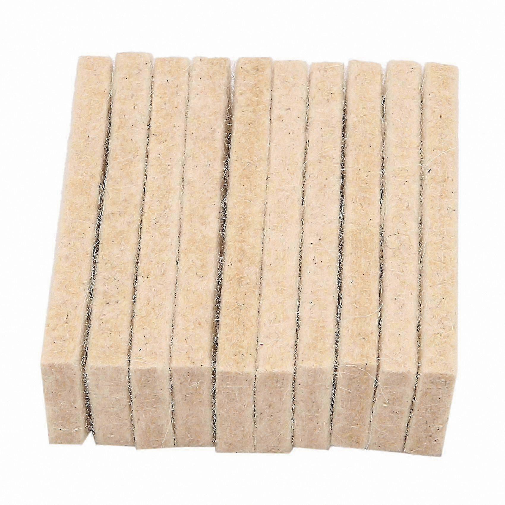 Wool Felt Brake Pads for Exercise Bikes, Replacement Resistance Drag Pads for Spinning Bike