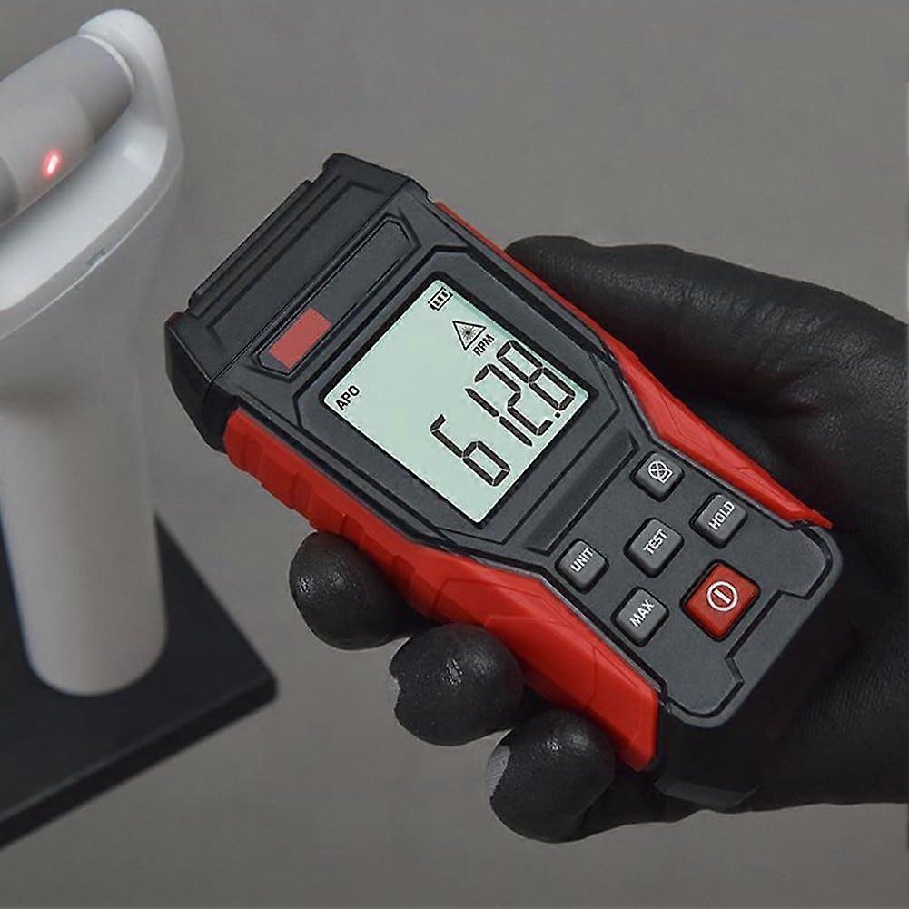 TA500A Digital Tachometer NonContact RPM Tach Photo Sensor 3100000 RPM Gauge Ref: 2130