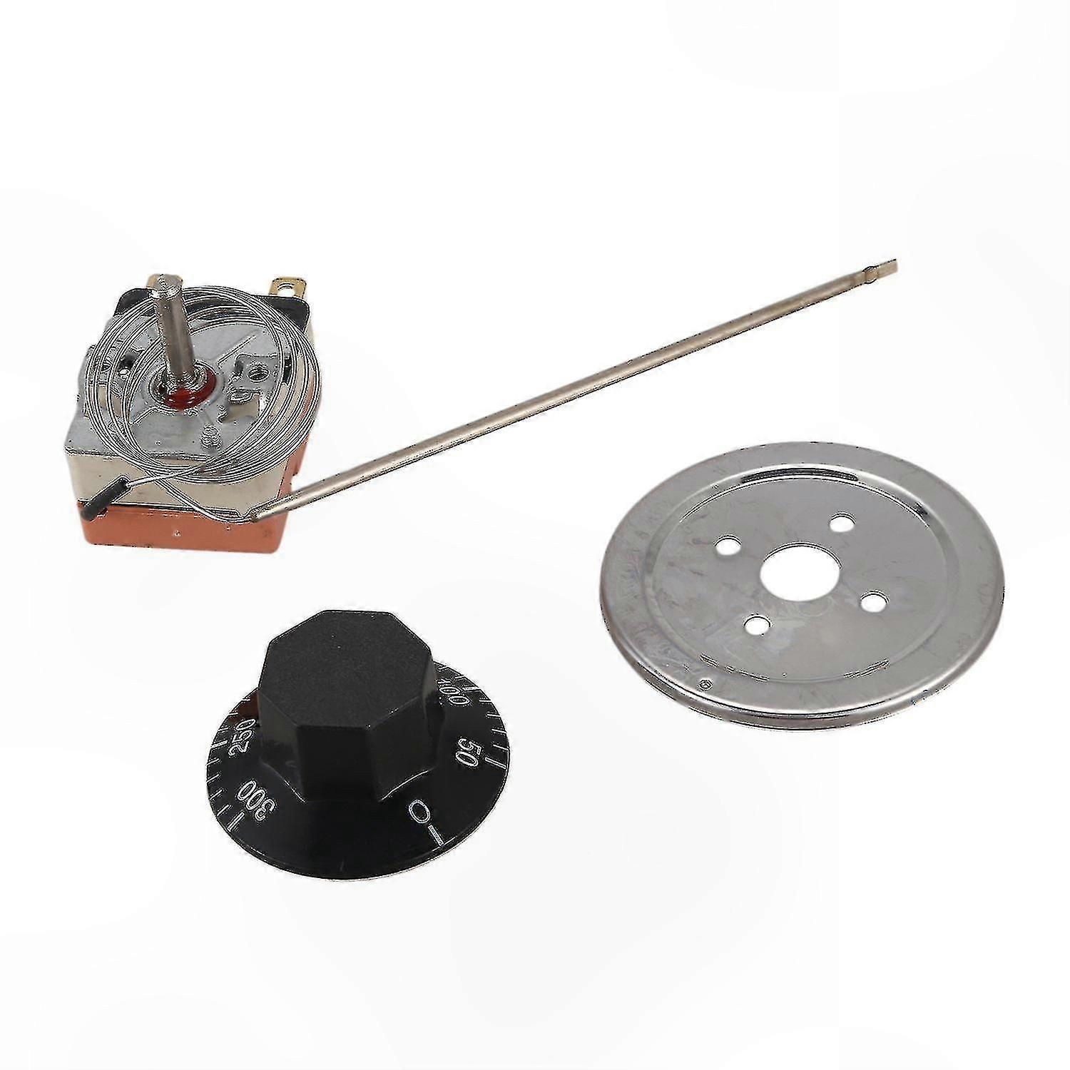 Adjustable Thermostat for Oven Temperature Control, 50-300°F Range