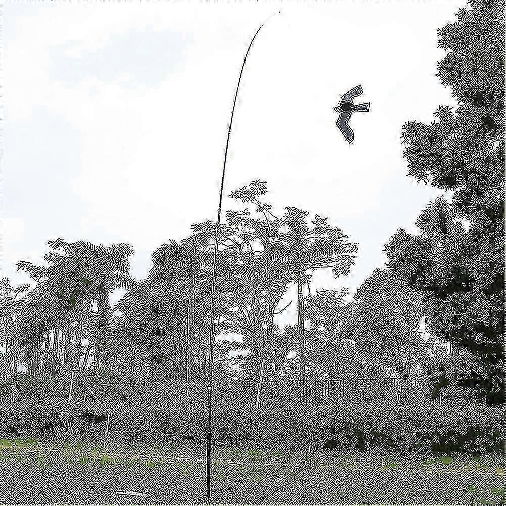 New Telescopic Bird Repeller Pole with Flying Hawk Kite up to 7m Extendable