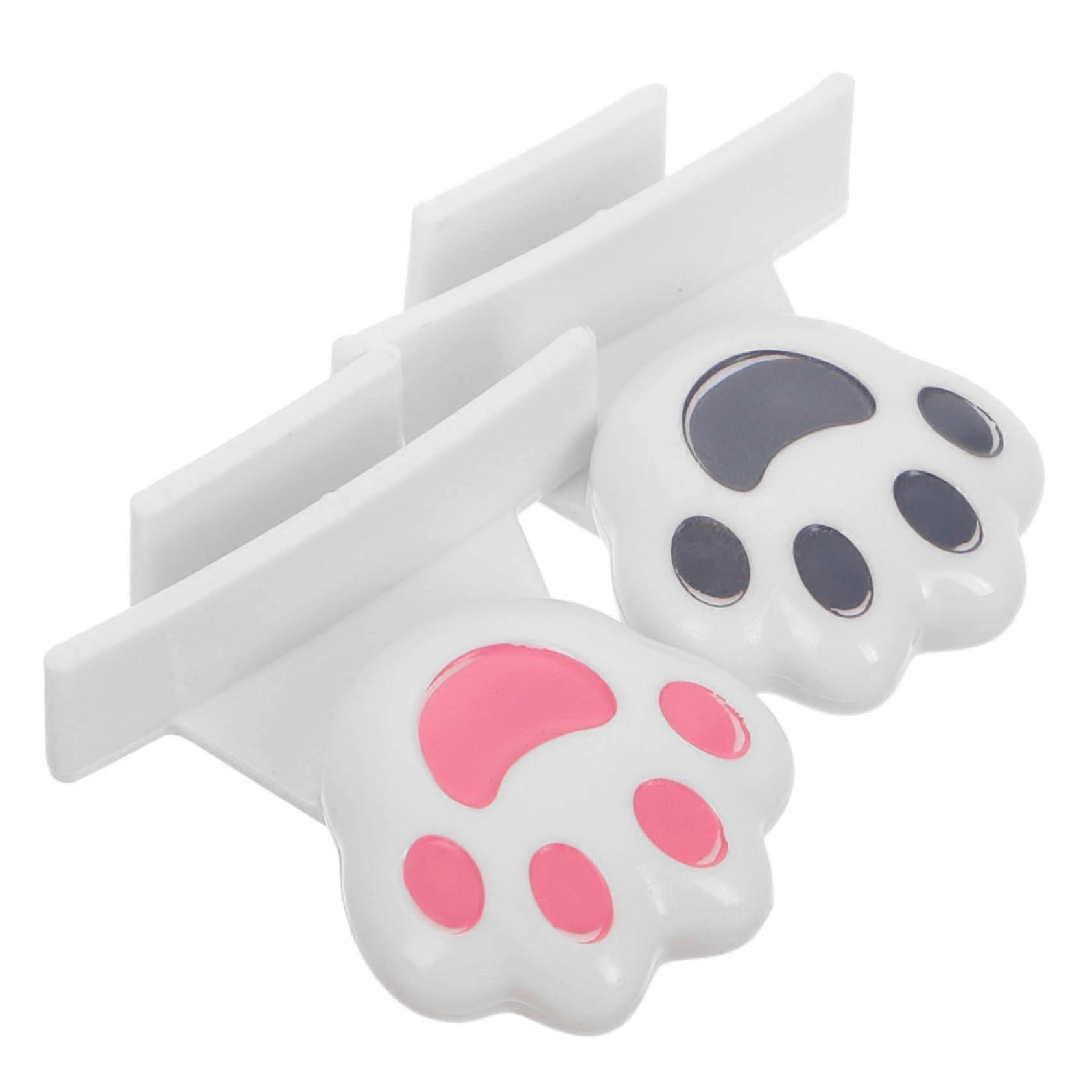 Toilet Lid Lifter 2-Pack - ABS Plastic, Lip Handle, Push Button Flusher Replacement Kit, Compatible With Toilets