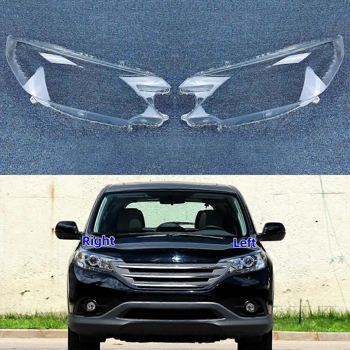 ホンダCRV CR-V 2012 2013 2014オートフロントヘッドライトカバーヘッドランプ透明ガラスランプシェードランプシェルレンズのファンタスティック