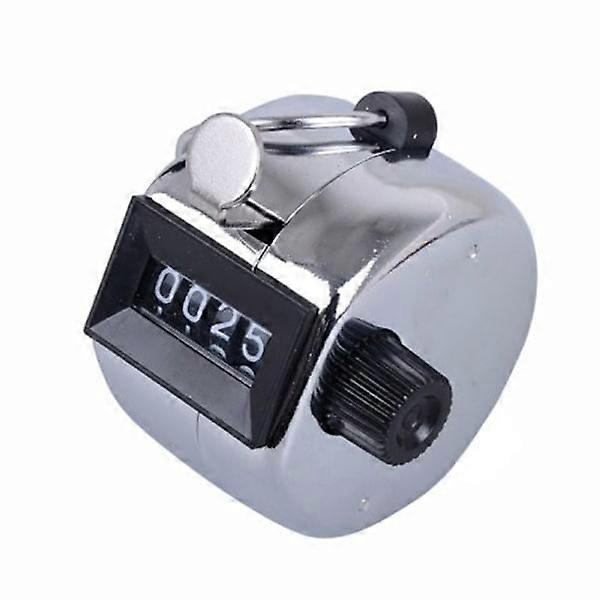 4-bit click counter - manual metal counter