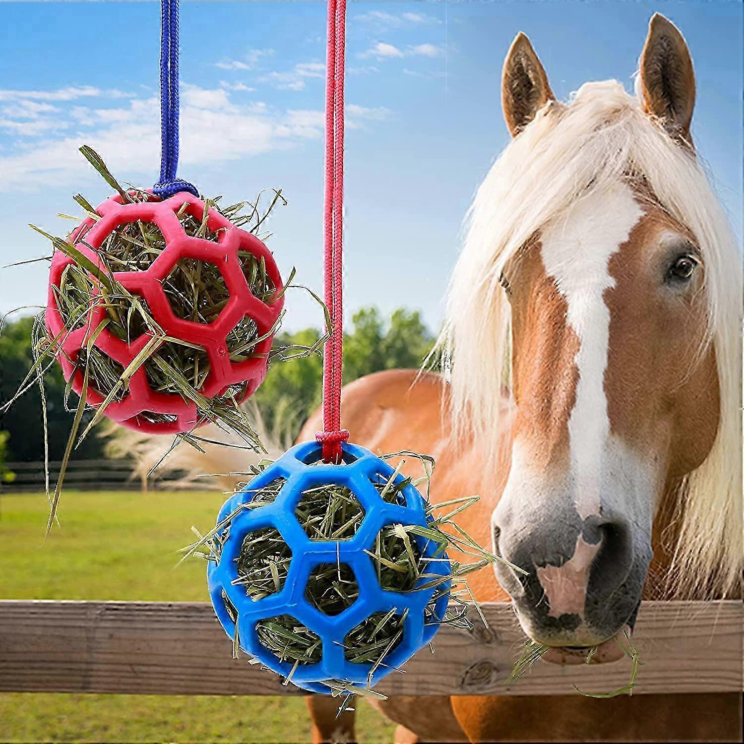 New, Horse Hay Balls Horse Treat Ball, Goat Feeder Toys