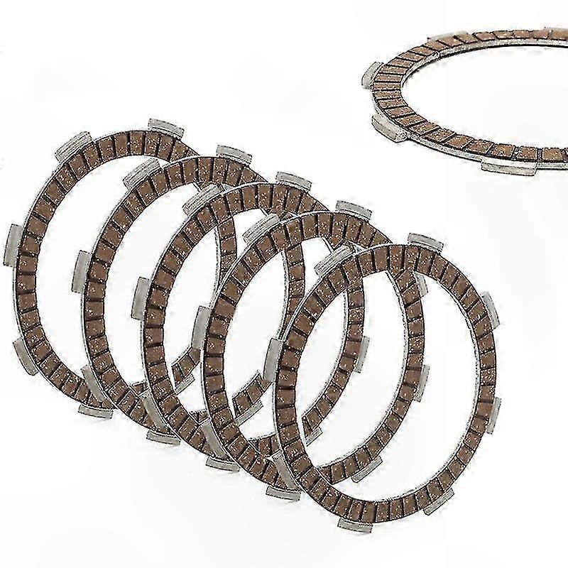Clutch Plates Kit for 140cc 150cc 160cc Engines - 5pc Friction Disc Set Compatible with Multiple Models