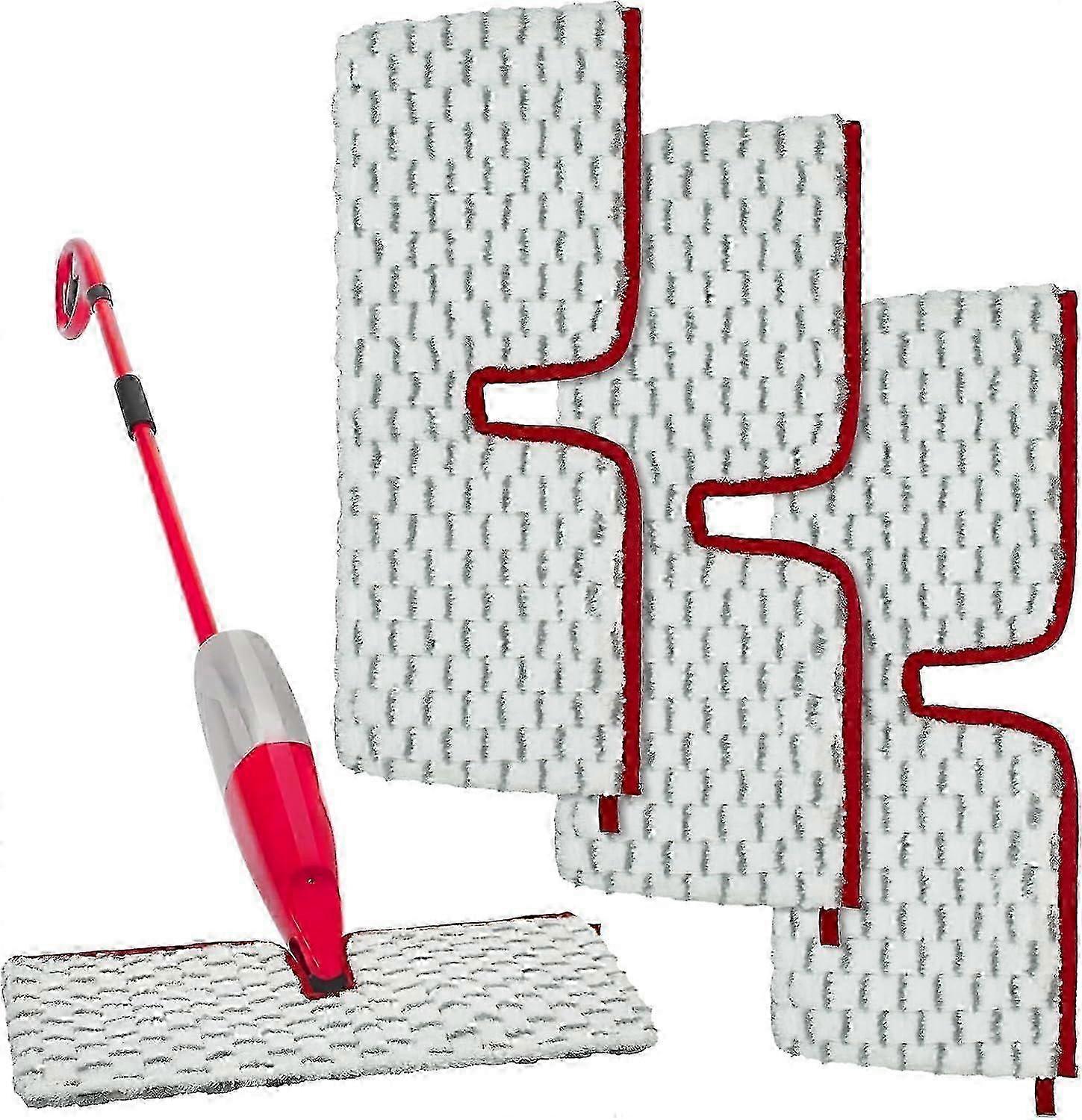 3 PCS Spray Mop Pad Replacement ,compatible with Vileda ProMist MAX...