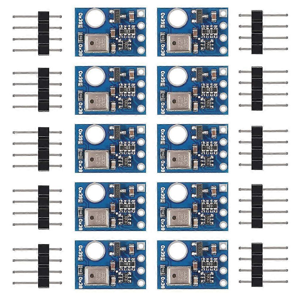 10PCS AHT10 High Precision Digital Temperature and Humidity Sensor Measurement Module I2C Communica