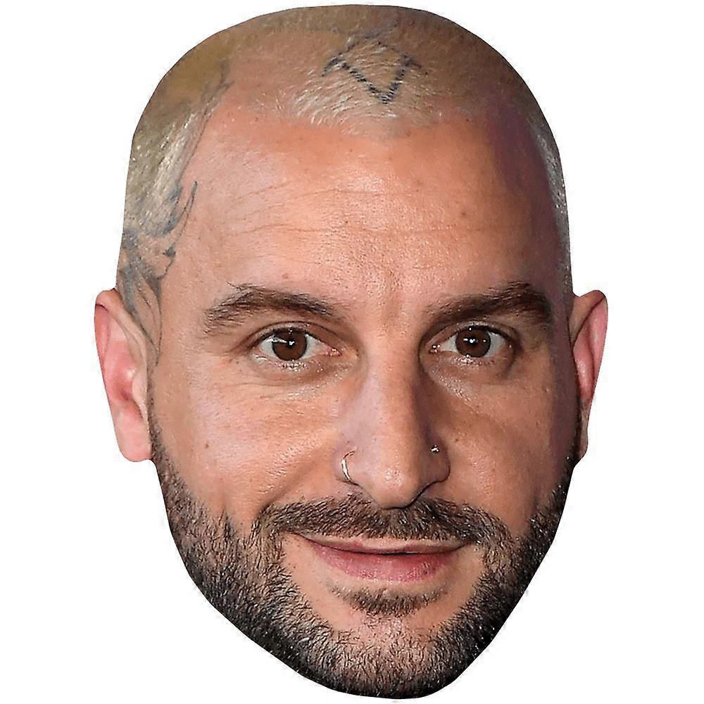 Dominic Chambrone (Beard) Celebrity Mask, Flat Card Face