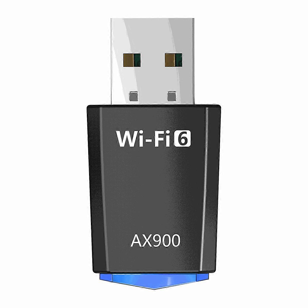 AX900 WiFi6 WiFi-Adapter 900Mbps USB WiFi Bluetooth Netzwerkkarte 2,4G/5Ghz WiFi-Adapter 802.11ax für Laptop Win 7 10 11