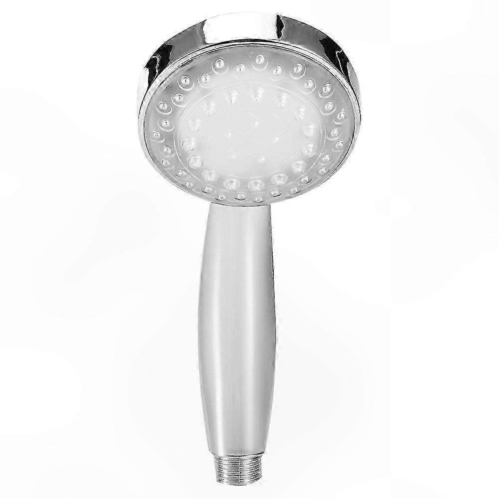 Colorful LED Handheld Shower Head with Temperature Control for Bathroom Use