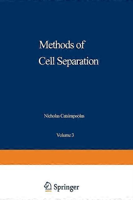 Methods Of Cell Separation Paperback