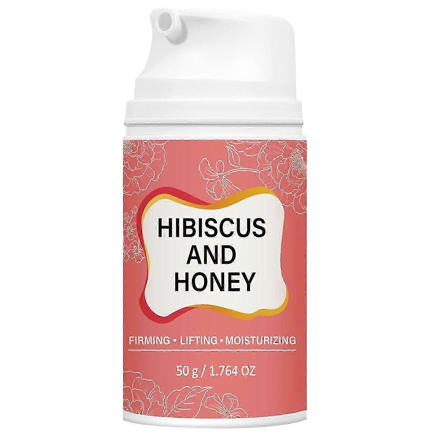 Face Firming Cream with Hibiscus and Honey,Anti-Aging,Moisturizing,Gentle,Quick Absorption