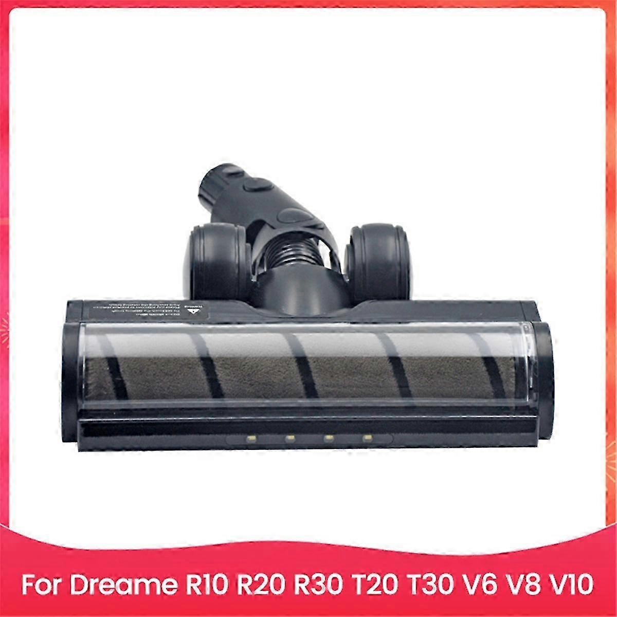 Vacuum Floor Brush Head for R10, R20, R30, T20, T30 Vacuums - Compatible with V6, V8, V10 Models - Carpet Roller Attachment