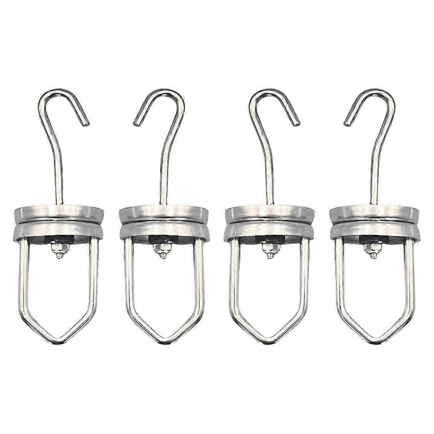 4PCS Paint Rotary Swivel Hooks High Temperature Rotary Hook