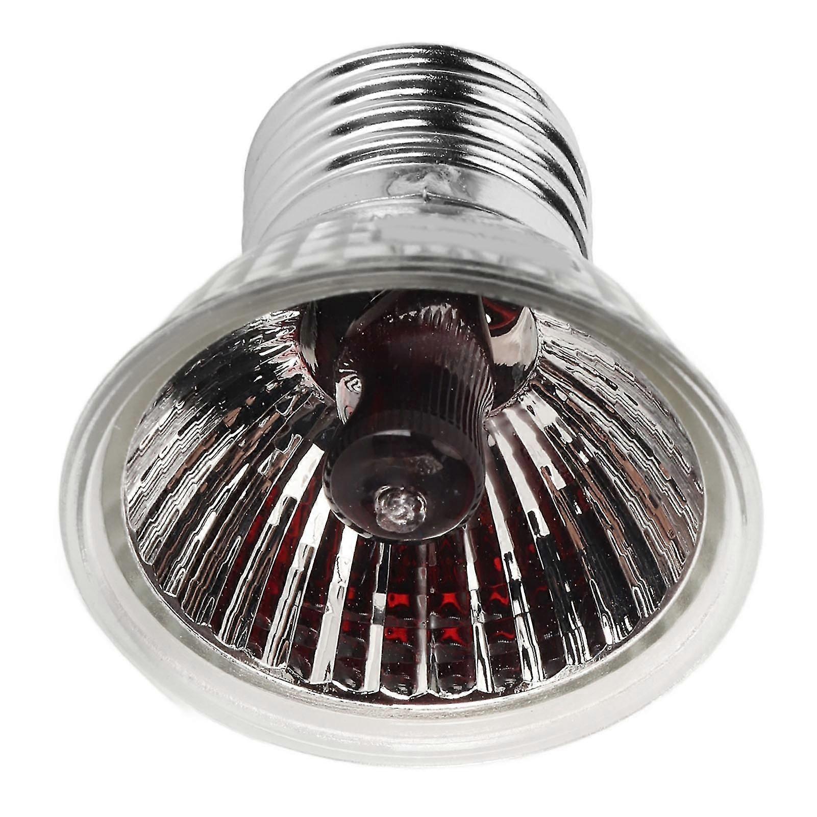 25W E27 Reptile Heat Lamp with UVA/UVB & Infrared for Lizards and Snakes (220V)