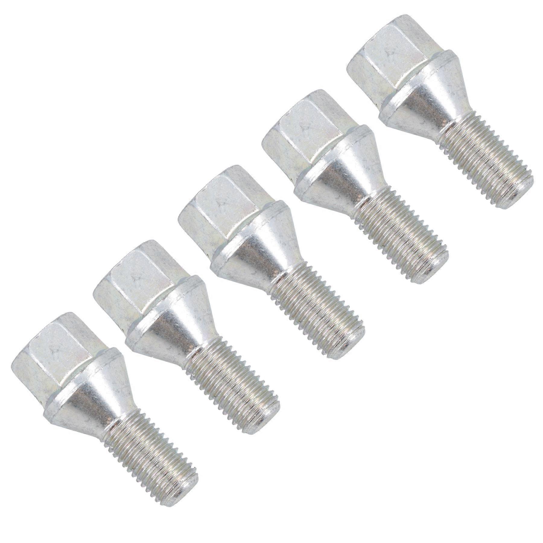 M12 x 1.5 Replacement Wheel Bolts Conical for Trailer Hubs Hub Pack of 5
