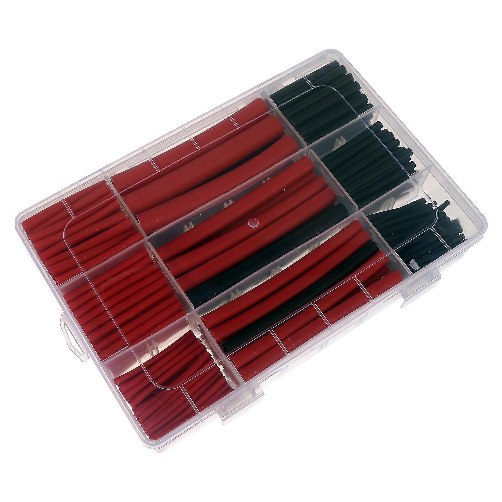 Heat Shrink Tubing Kit for Repairing with 300Pcs Marine Shrink Tubing