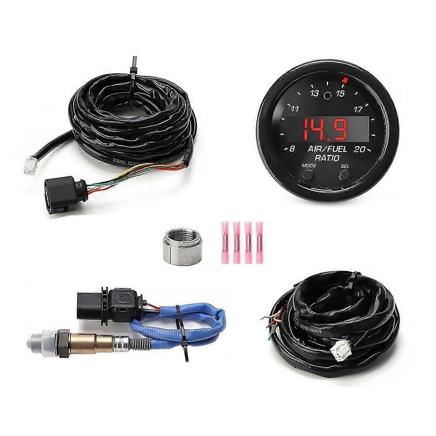 30-0300 X-Series Wideband O2 Air Fuel Ratio Gauge Kit LSU4.9 0258017025 Oxygen Sensor for Car Oxygen
