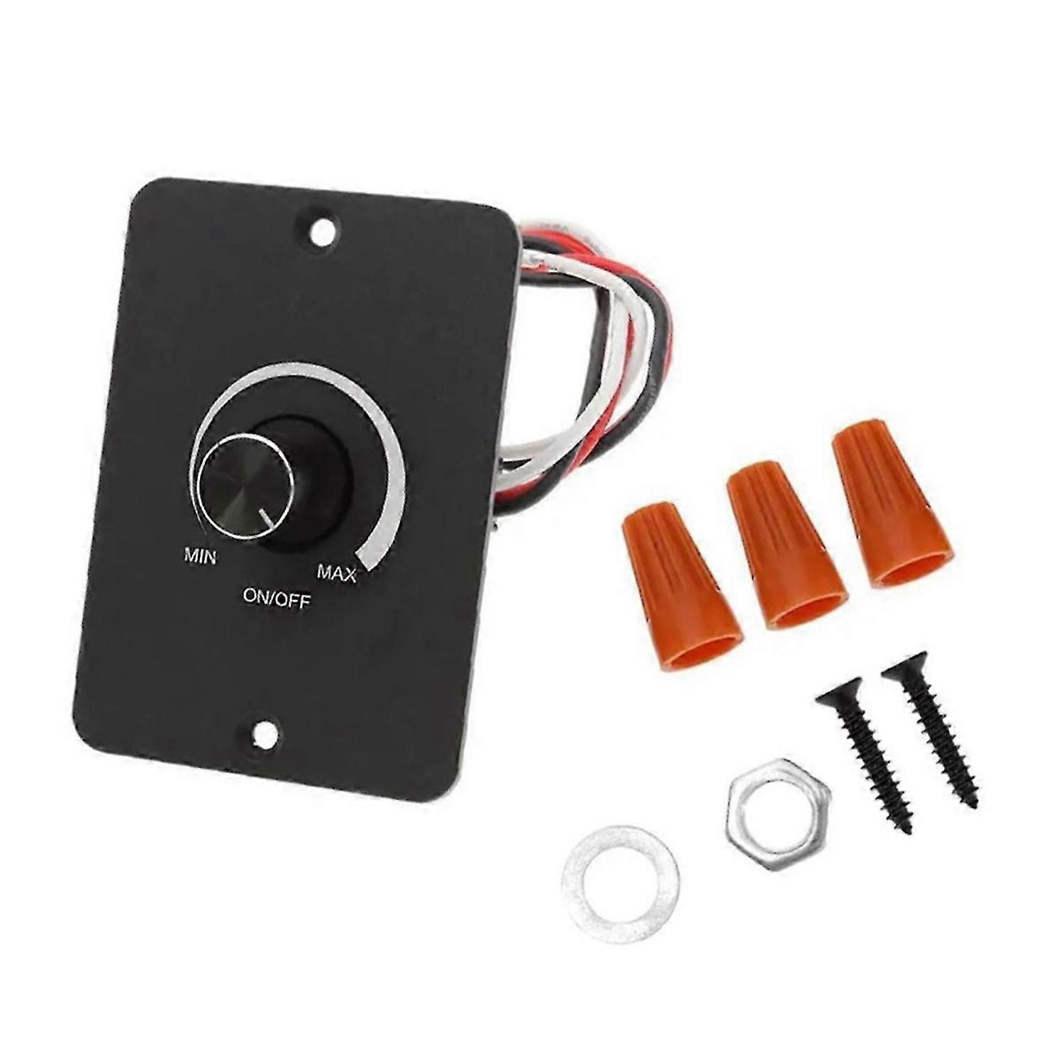 Compatible PWM Light Dimmer With Rotary Knob For Easy Installation