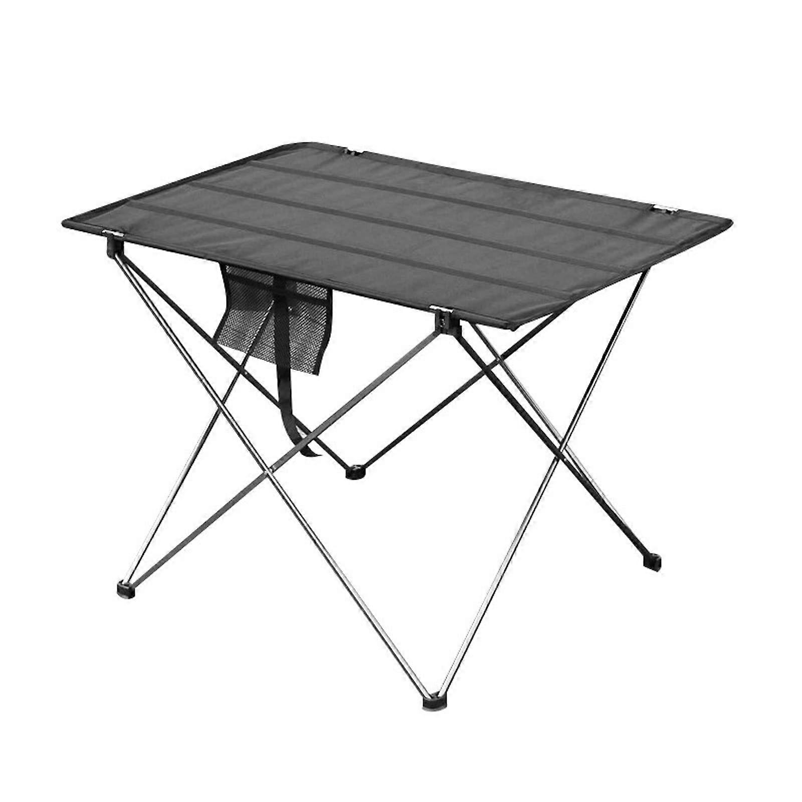 Portable Lightweight Aluminium Alloy Folding Table for Outdoor Camping Picnics, 4-Seat Design, Easy Setup, Compact Size
