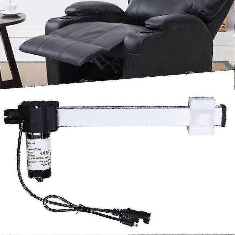 ACROSSPART Elektrischer Recliner-Motor – 230 Mm Hub, 24 V DC, IP44, 6000 N Kraft – Inkl. Netzteil & Handsteuerung