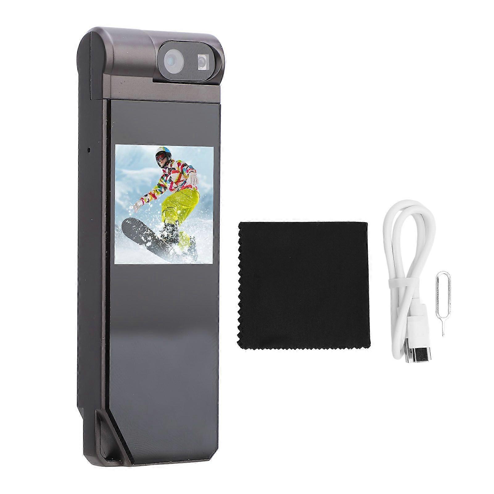 Outdoor Video Recorder 2K Motion Detection Infrared Back Clip Wearable Sound and Video Recorder