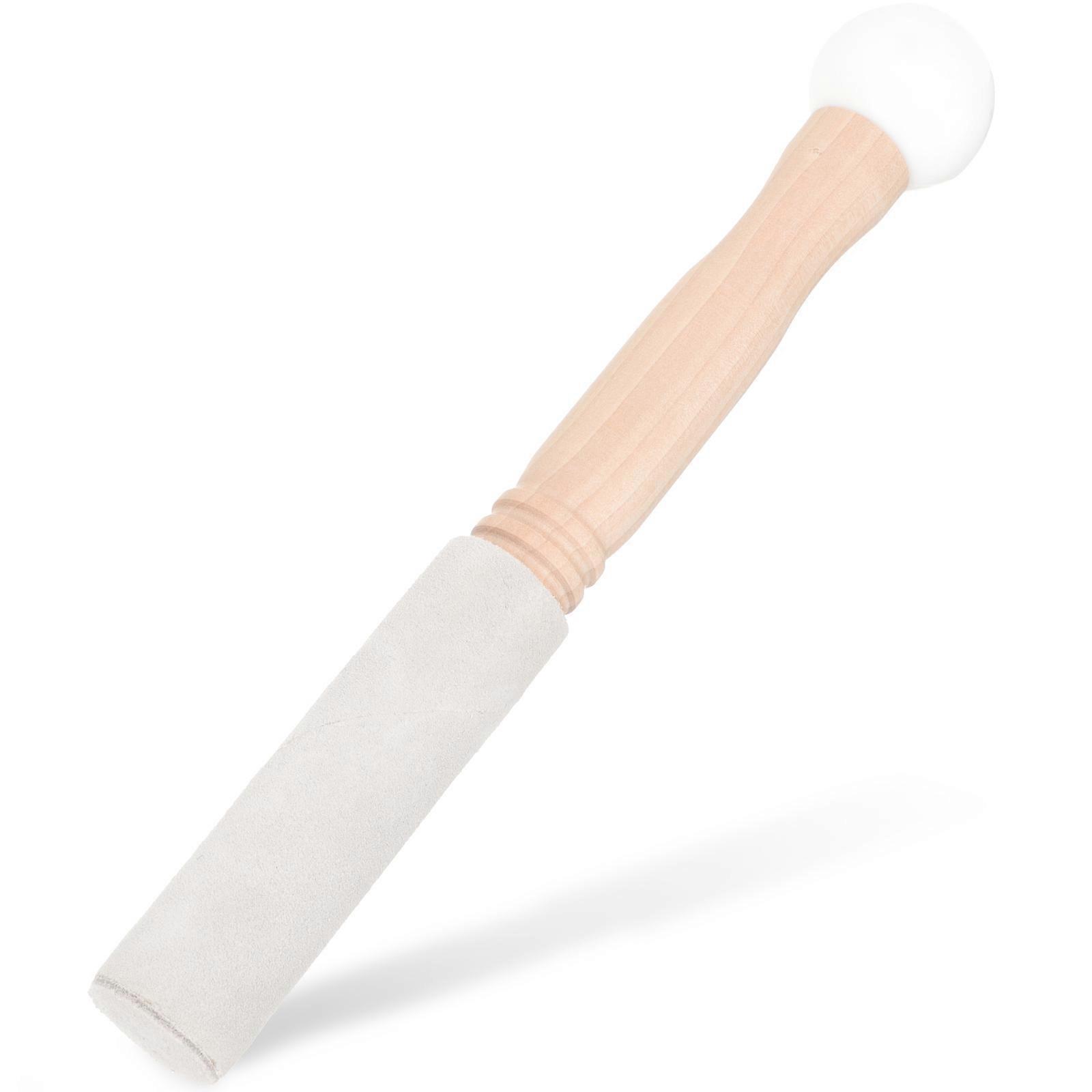 Wooden Bowl Mallet Singing Bowl Knocking Stick 4Pcs Set