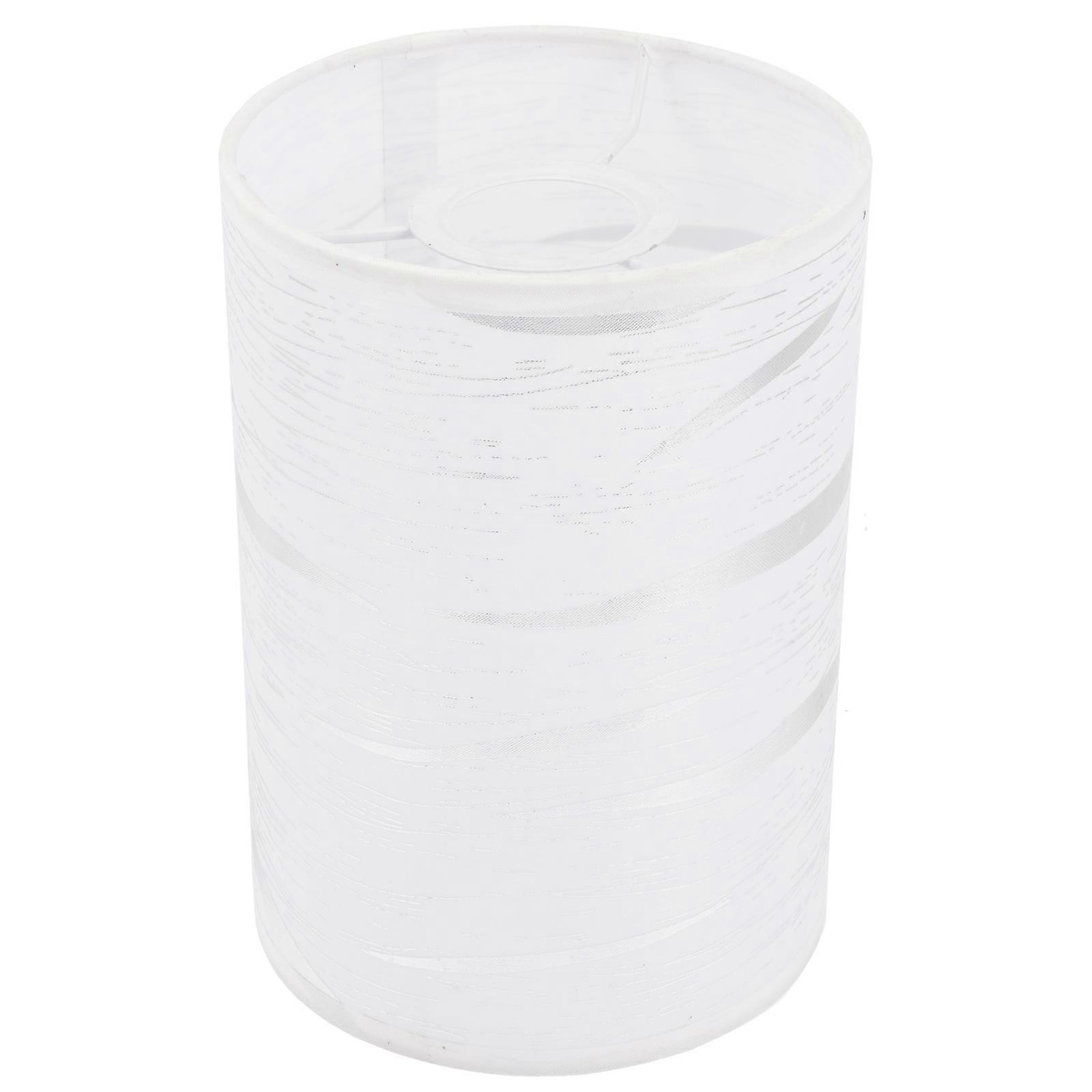 Simple Lamp Shade Cylinder Lampshade Cloth Cover for Hanging 2Pcs Accessory