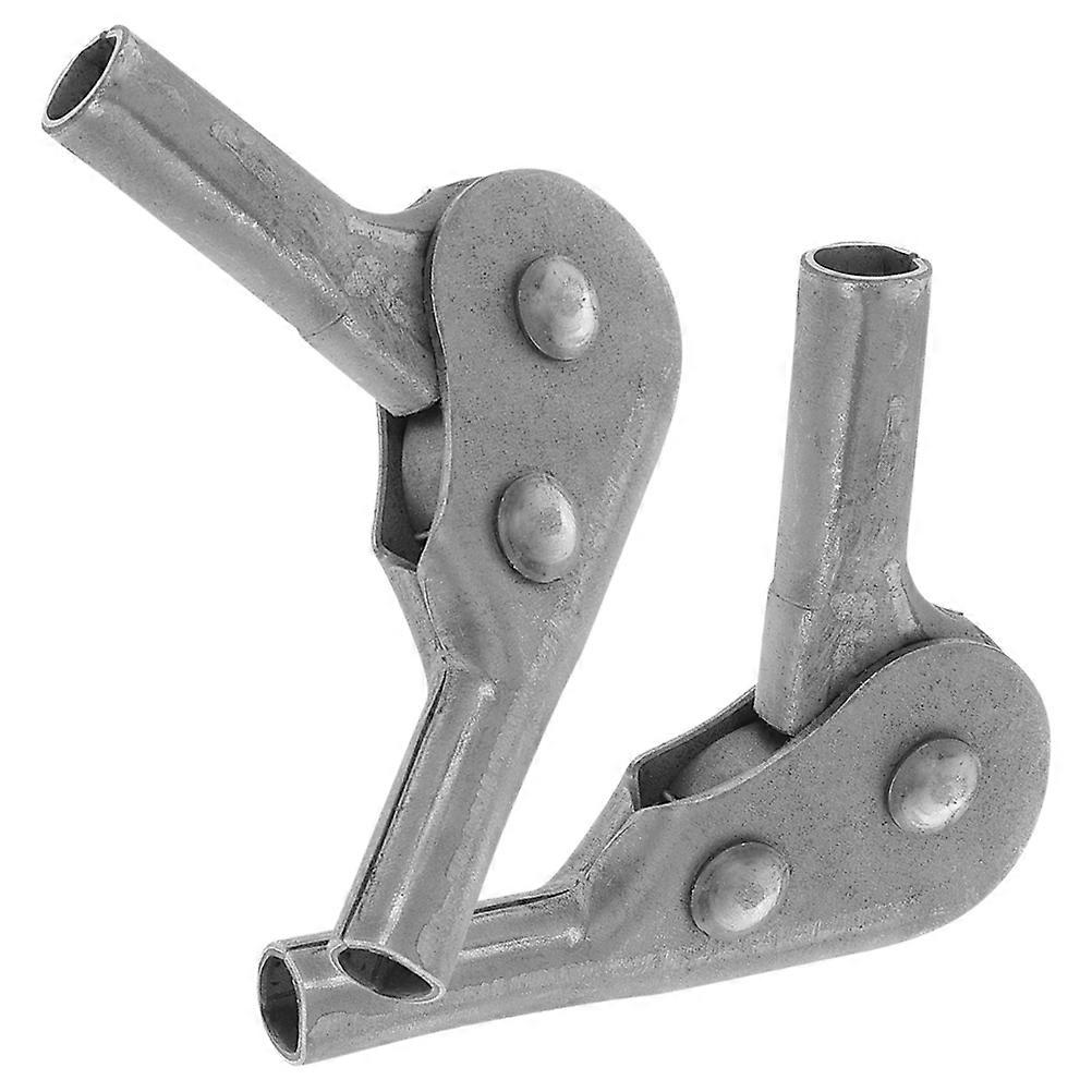 Collapsible Support Hinge Folding Sofa Hinge 3-Gear Durable Metal 6Pcs