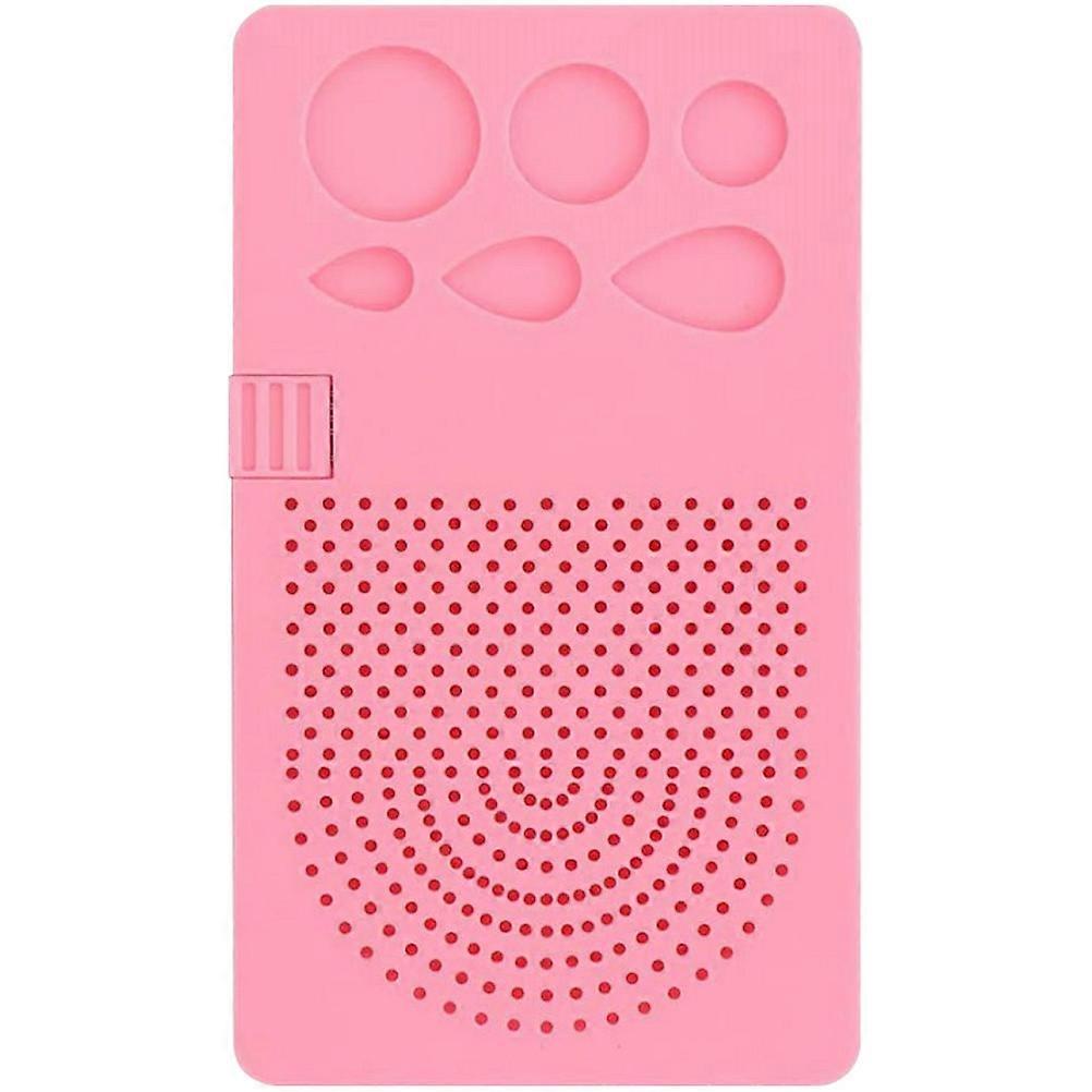 Pink Quilling Board with Pin for DIY Paper Craft 4Sets Tool Kit