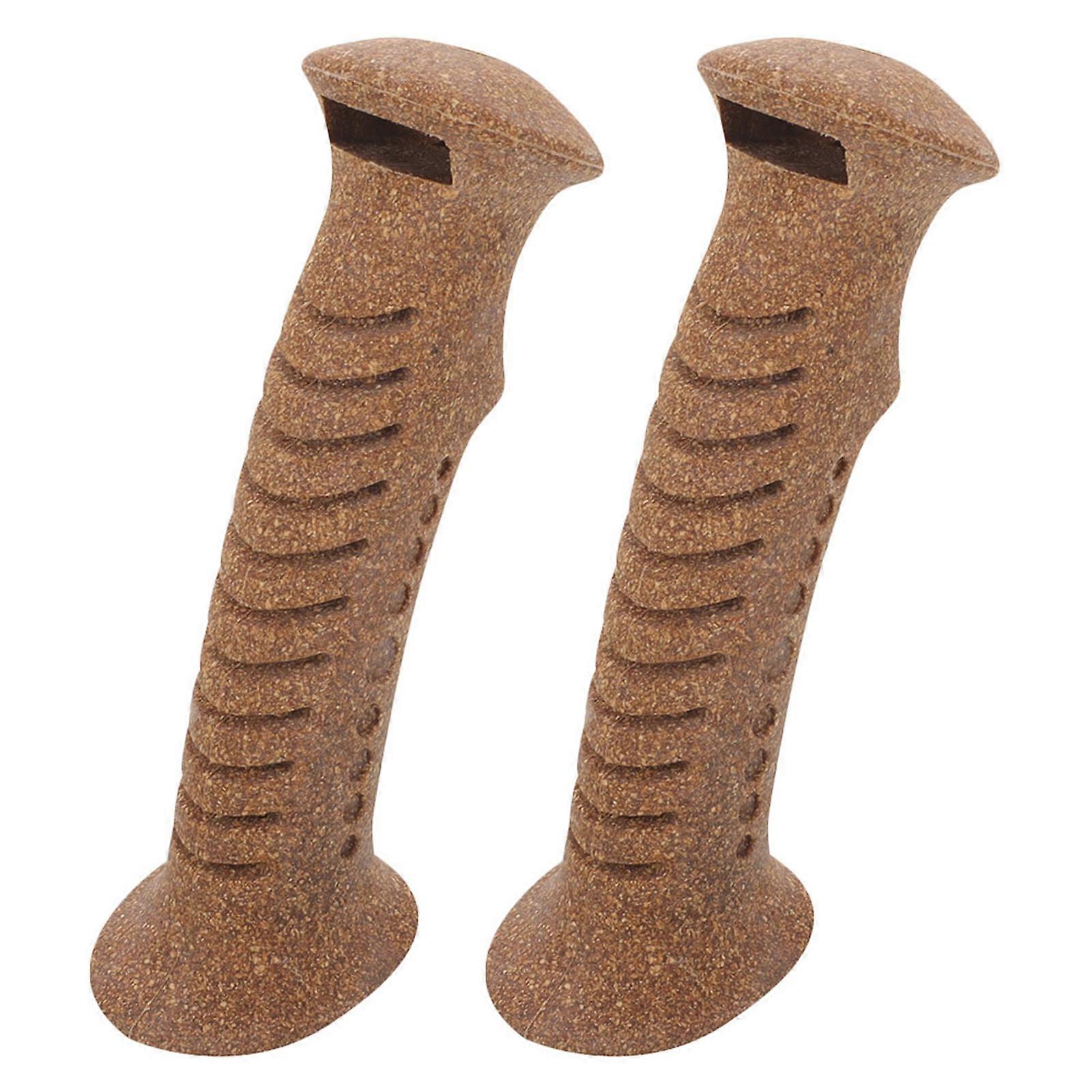 Cork Hiking Pole Grips Handle Replacement for 10Pcs Trekking Stick Handles