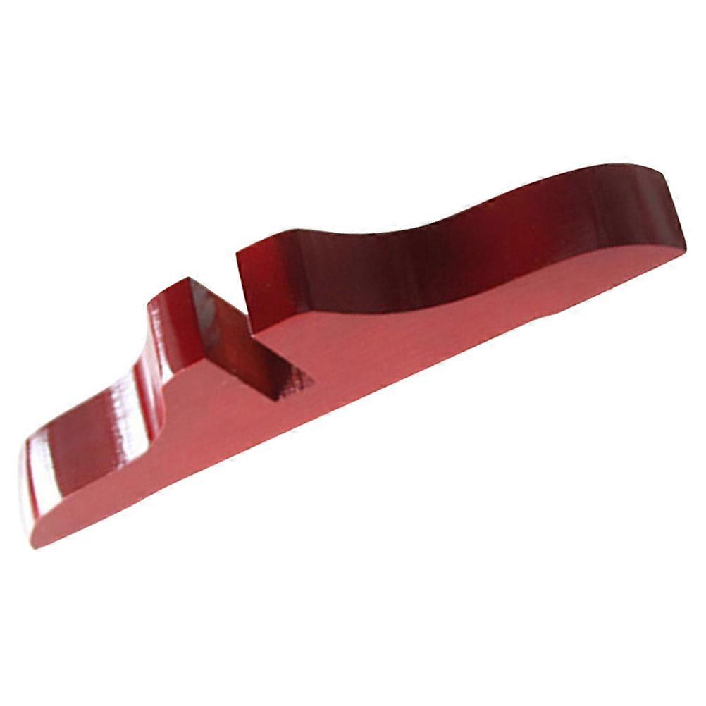Room Partition Support Brackets Thickened Divider Base Simple Style Natural Wood For Hotels 2Set