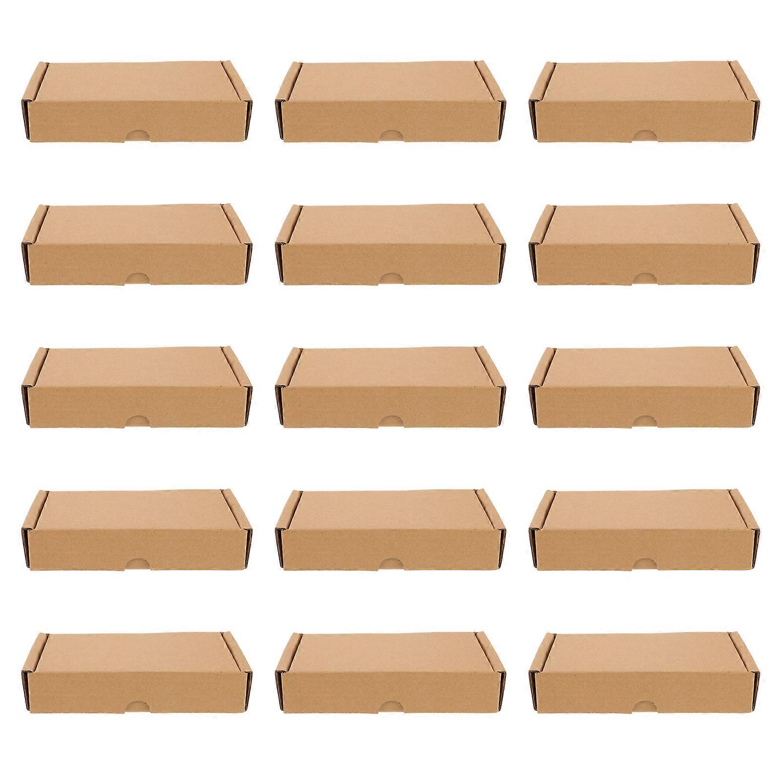 Universal Moving Boxes 15Pcs Foldable Storage Containers for Clothes Toys and Mobile Phone Cases Made of Recyclable Corrugated Paper