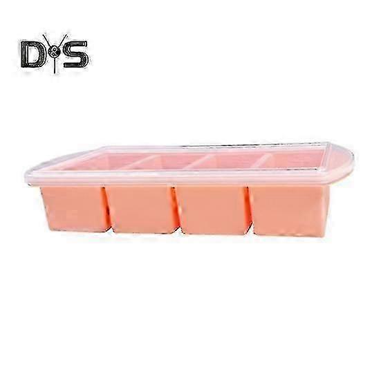 Silicone Soup Freezer Tray with Flexible Lid BPA-Free Leak-proof Versatile Freezing Molds for Soups Sauces And Complementary Food 2025