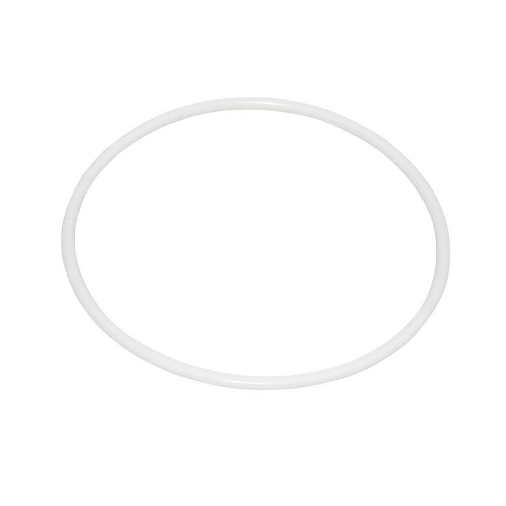 White Plastic Dreamcatcher Ring for DIY Crafts 30Pcs Round Hoops