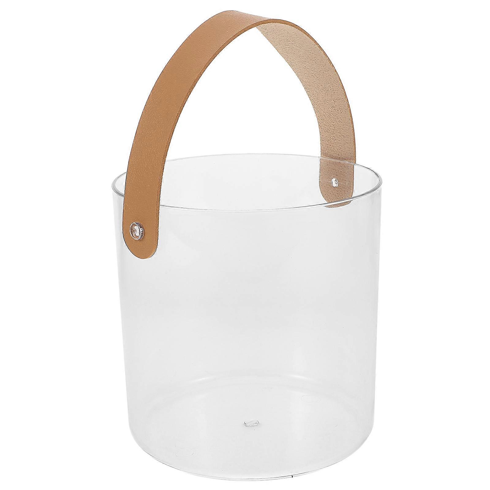 Transparent Fruit Storage Basket for Storage Use 2Pcs Set