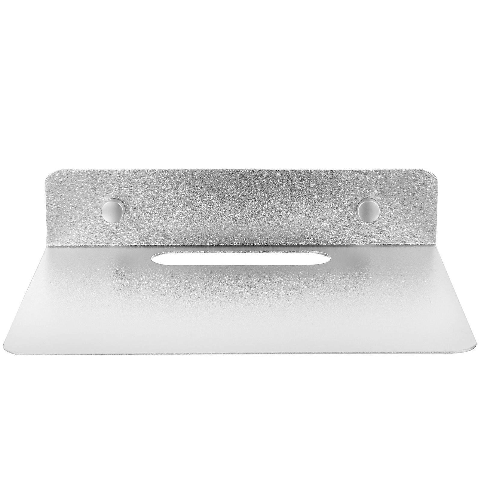 Simple 2Pcs Floating Wall Shelf For Speaker Friends Laundry Room 20X16.5Cm Rectangular Storage Solution