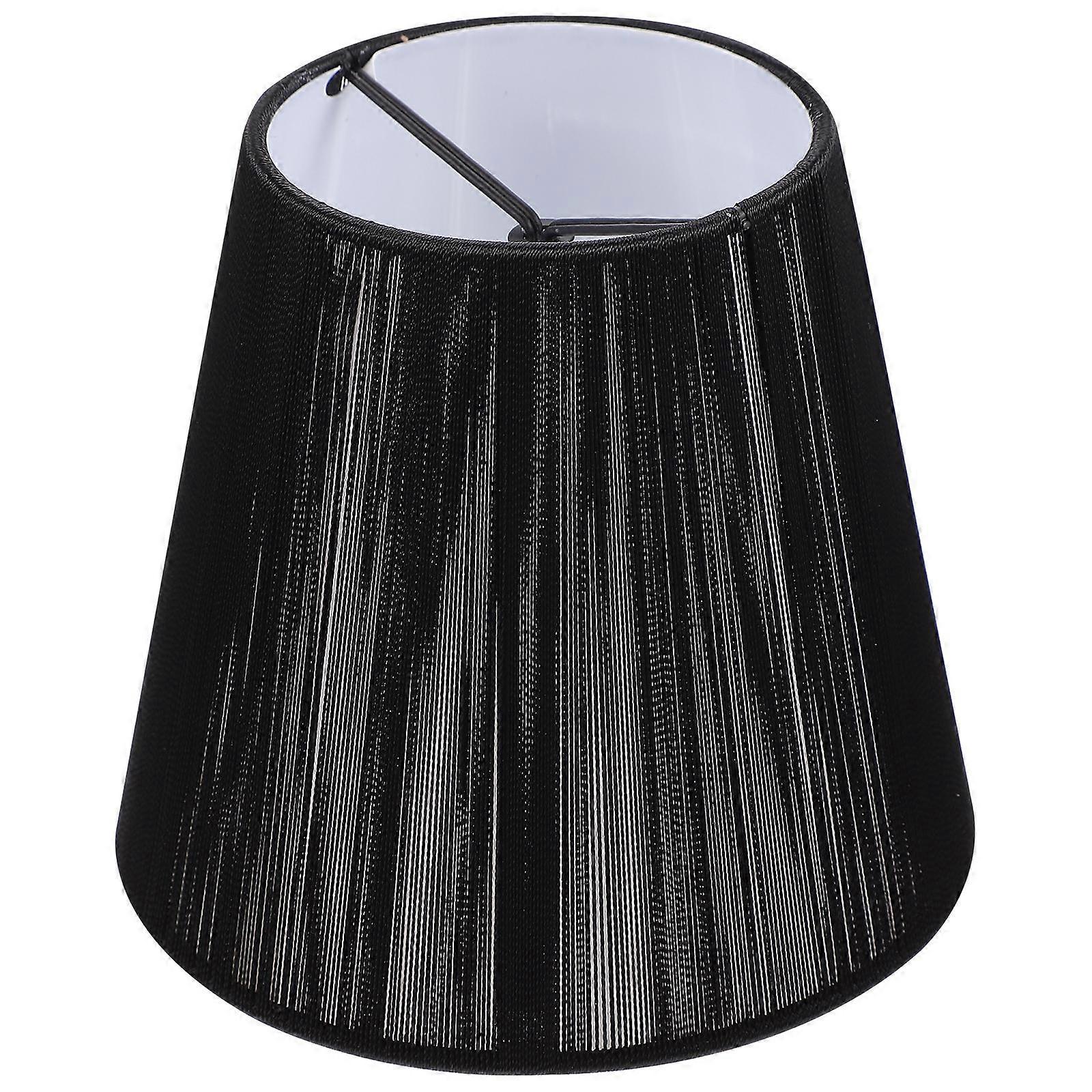 Waterproof Cloth Lamp Shade for Protection Nordic Style Cloth Art Lamp Shade Clip-Bulb Light Cover