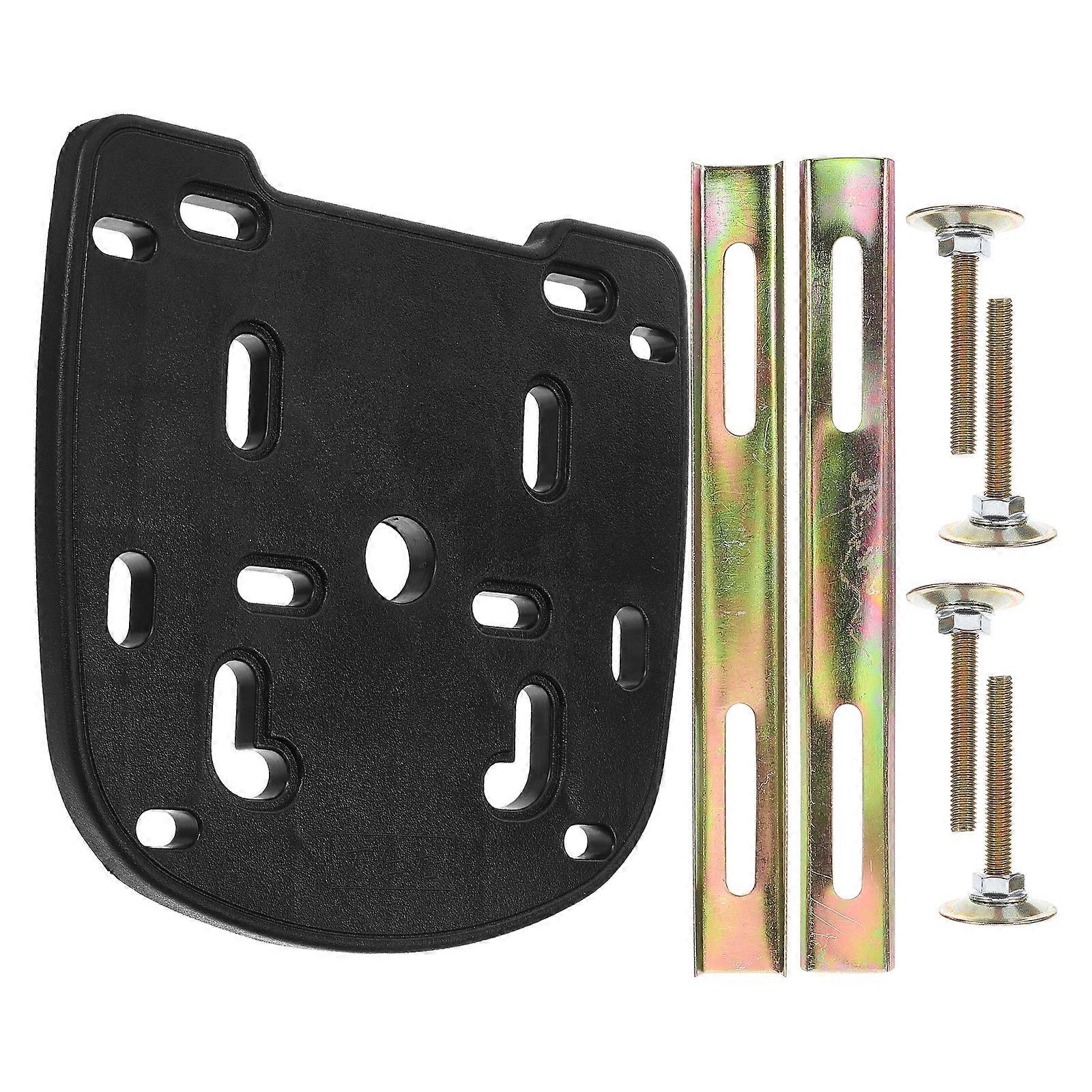 Motorcycle Rear Luggage Rack Fixing Adapter Plate for Mounting 5Sets