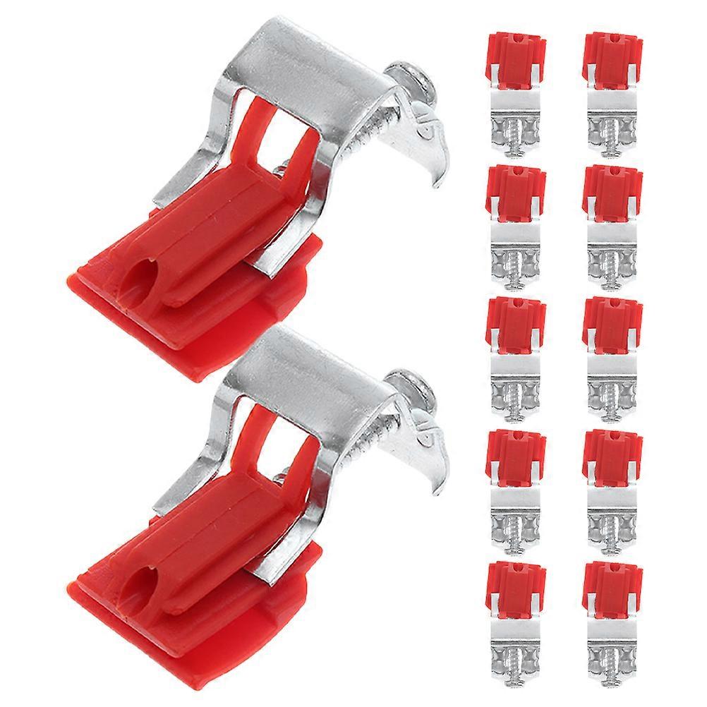 Kitchen Sink Accessories Sink Mounting Clips for Undermount 60Pcs Red