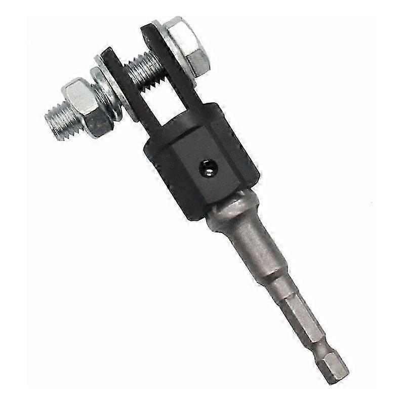Fei Yu Scissor Jack Adapter Socket Drill Adapter 1/2" Hex Shank 1/2" Drive/Impact Wrench Spanner/Tire Iron or 13/16" Socket - Multicolor - Multicol 20