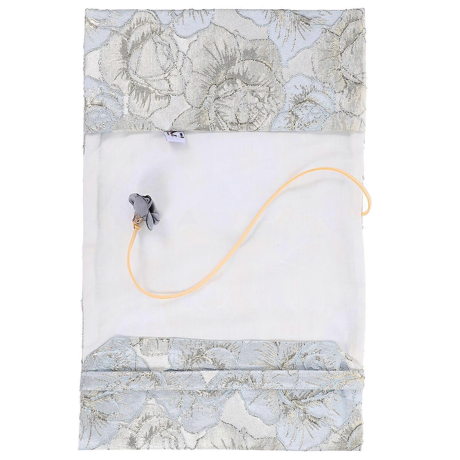 Stylish Cloth Book Protector Decorative Book Sleeve for 1 Piece Light Grey