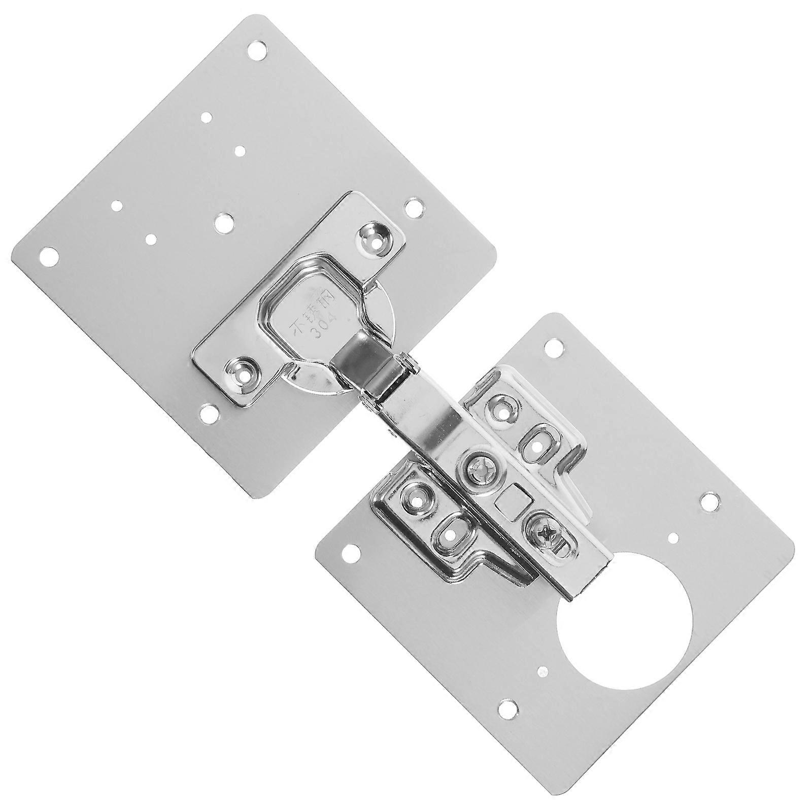 Cabinet Hinge Metal Concealed Hinges for Kitchen Cabinet Doors 5Sets