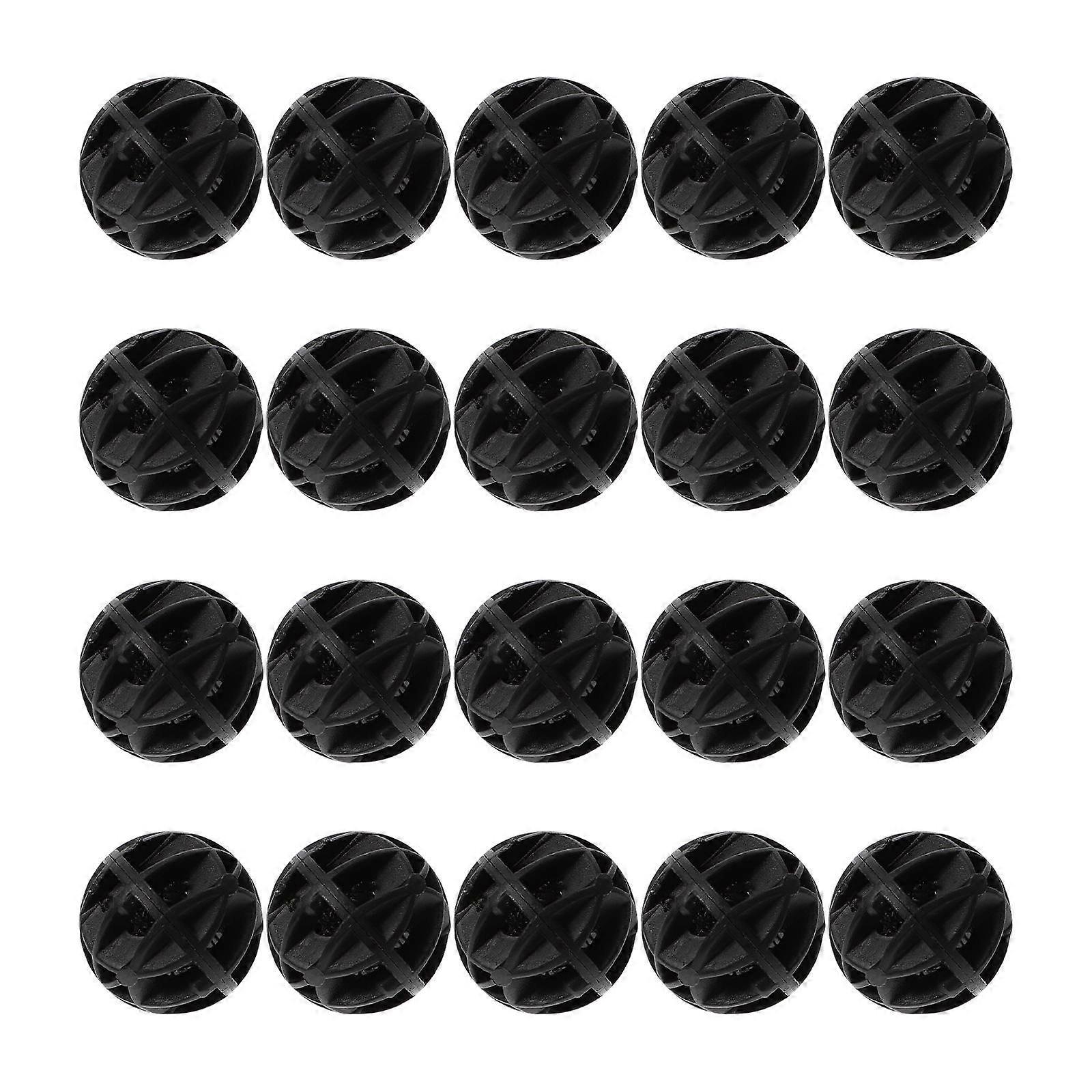 Durable Bio Balls Filter For Aquatic Maintenance Aquarium Owners 600Pcs Spherical Plastic With Bacterial Growth Support