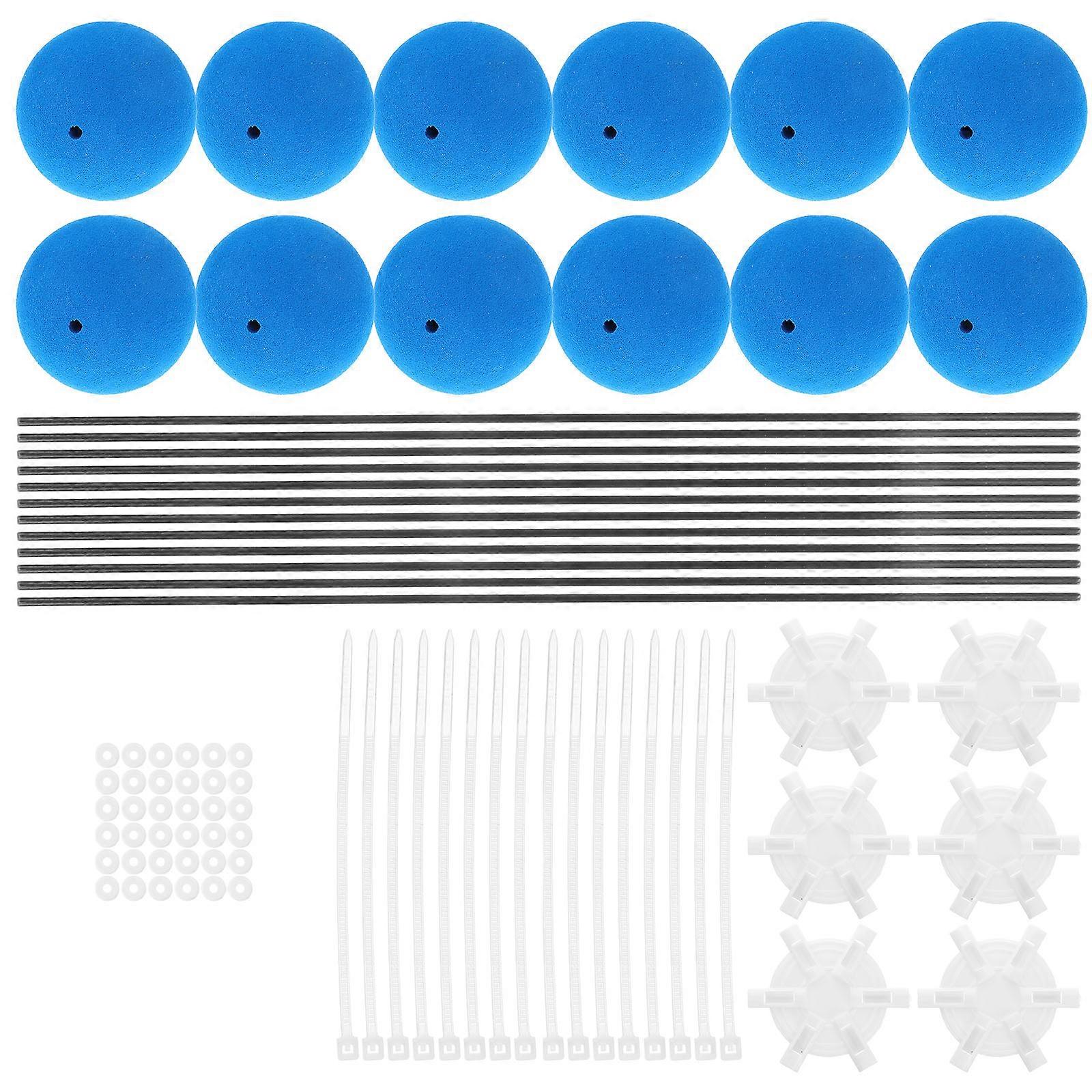 Rc Helicopter Prop Foam Ball Helicopter Training Gear Kit 15Sets