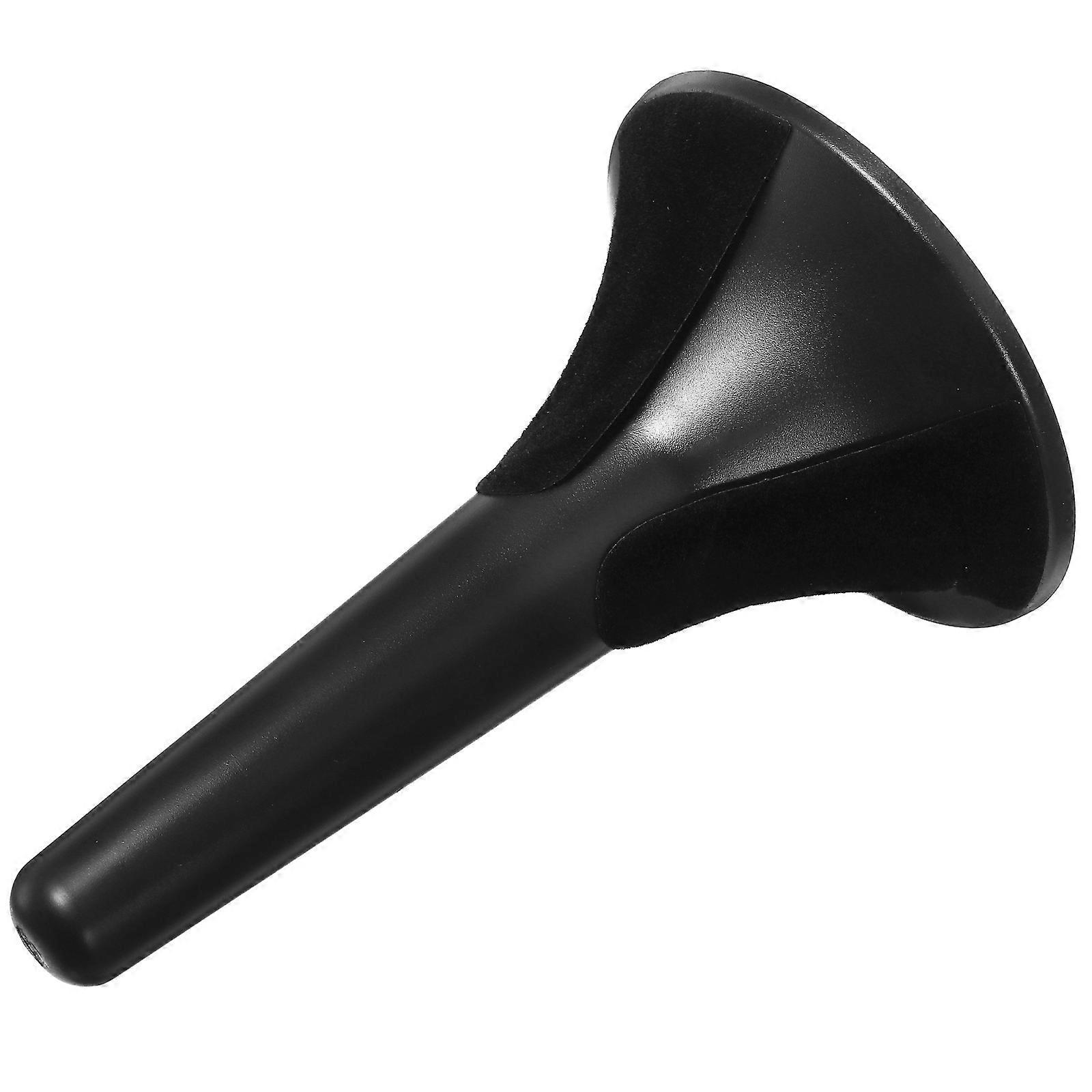 Suporte de trompete leve com pernas removíveis de metal para viagem, 14,7 cm de comprimento, dobrável, 1 pacote