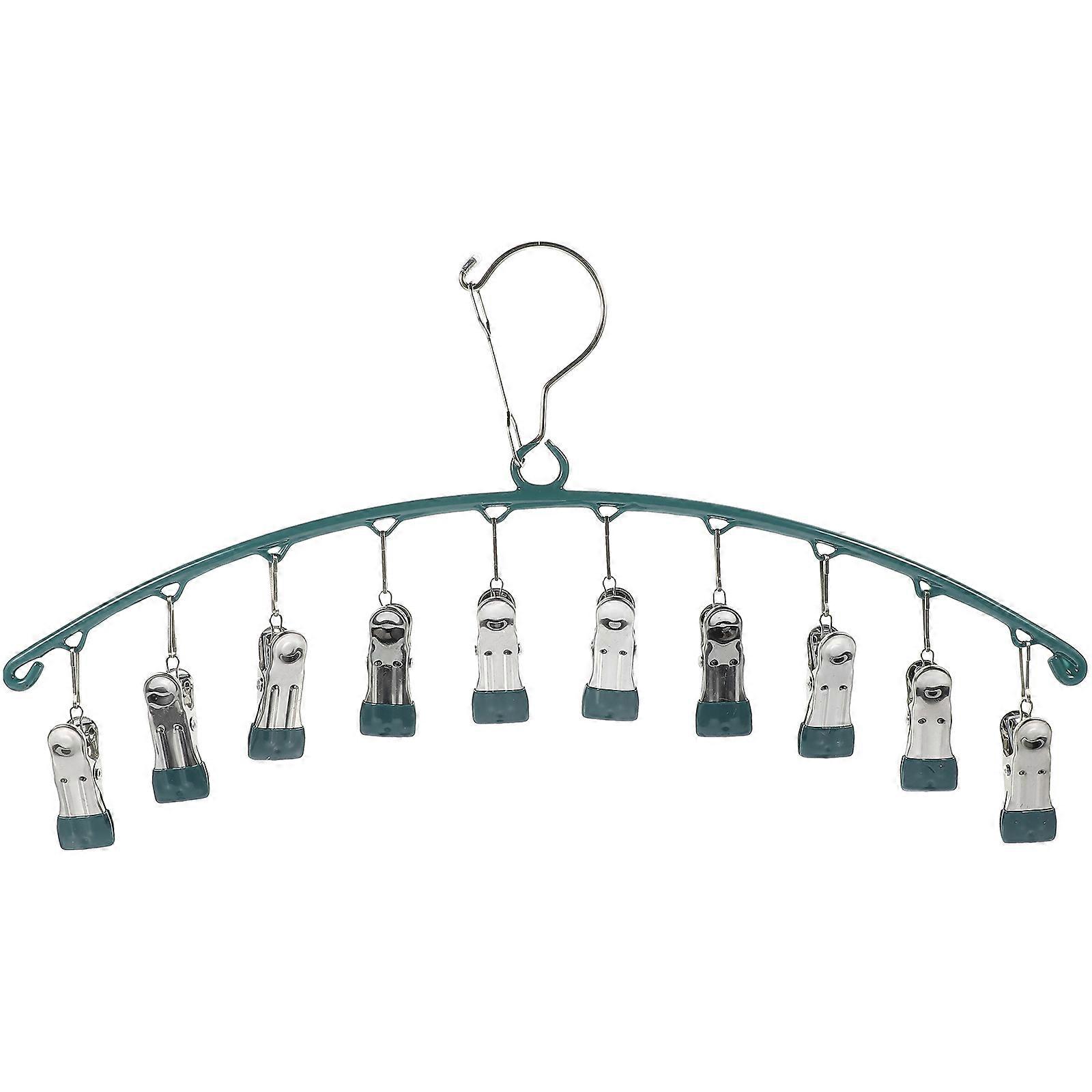 Sock Dryer Hanger Laundry Drying Rack for Home Use with 5Pcs Clips